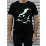 Qu-Bit Aurora Large T-Shirt (black)