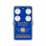 Mad Professor Royal Blue Overdrive 20th Anniversary Overdrive Effects Pedal (blue)