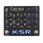 KSR CERES 3-Channel High-Gain Preamp Effects Pedal (black)