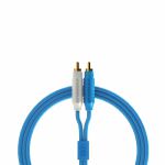 DJ Tech Tools 2x RCA Plugs To 2x RCA Plugs Chroma Cable MK2 (blue, 2m)