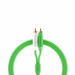 DJ Tech Tools 2x RCA Plugs To 2x RCA Plugs Chroma Cable MK2 (green, 2m)