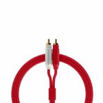 DJ Tech Tools 2x RCA Plugs To 2x RCA Plugs Chroma Cable MK2 (red, 2m)