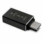 AV:Link USB 3.0 Type-A Socket To Type-C Plug OTG Adaptor (black)