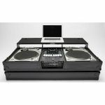 Magma Multi-Format Battle Workstation Set For Technics/Rane/Audio Technica/American Audio/DJ-Tech/Denon DJ/ Epsilon/Mixars/Native Instruments/Numark/Pioneer DJ/Reloop/Stanton/Vestax (black) (B-STOCK)