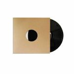 Bags Unlimited 12" Vinyl Record Album Cardboard Jackets With Centre Hole (kraft, pack of 10)