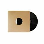 Bags Unlimited 12" Vinyl Record Album Cardboard Jackets With Centre Hole (kraft, pack of 50)
