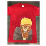 Dastardly Kids Delinquent T-shirt (red, large)