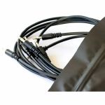 Bocuma Nudols 3.5mm Mono Minijack Patch Cables (black/2x30cm/2x60cm/1x90cm)