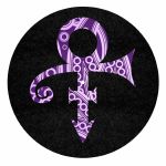 IDYD Prince 12" Vinyl Record Slipmats (pair, black/purple)