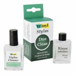 Winyl Stylus Duo Clean Stylus Cleaner & Rinse Solution (15ml per bottle)