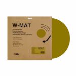 Winyl 12" W-Mat Acrylic Hi-Fi Turntable Platter Mat (gold, glossy surface)