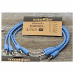 Intellijel 30cm Mono 3.5mm Synth Module Patch Cables (blue, pack of 4)
