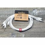 Intellijel 90cm Mono 3.5mm Synth Module Patch Cables (white, pack of 4)