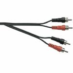Electrovision 2x Phono Plugs To 2x Phono Plugs Cable (1.2m)