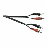 Electrovision 2x Phono Plug To 2x Phono Plug Cable (10.0m)
