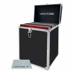 Vinyl Tonic 12" Vinyl Record Flightcase 40 With Microfibre Cloth (black)