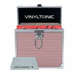 Vinyl Tonic 7" Vinyl Record Flightcase 35 With Cloth (rose gold)
