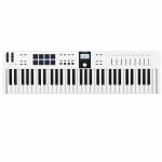 Arturia KeyLab Essential 3 61-Key USB MIDI Keyboard Controller (white)