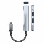 Electrovision USB-C To 3x USB-4 Sockets & Socket OTG Adaptor Cable (65mm)