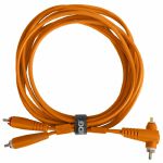 UDG Straight Dual RCA Male To Angled Dual RCA Male Ultimate Audio Cable Set (orange, 3.0m)