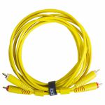 UDG Dual RCA (1/4") Male To Dual RCA (1/4") Male Ultimate Audio Cable Set (yellow, 3.0m)