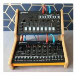 Synths & Wood Roland Aira Compact S-1/J-6/T-8/E-4 Dual Stand (solid oak)