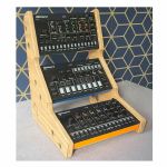 Synths & Wood Roland Aira Compact S-1/J-6/T-8/E-4 Triple Stand (oak veneer)