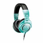 Audio-Technica ATH-M50x Closed-Back Dynamic DJ/Studio Headphones (ice blue limited edition)