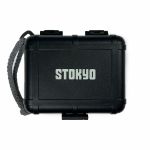 Stokyo Black Box DJ Turntable Cartridge Case With Stokyo Logo (black)