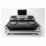Magma DJ Controller Workstation Pioneer DJ DDJ-REV5 Flightcase With 19" Rack