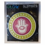 Glowtronics HandEye Coordination 12" Vinyl Record Glow In The Dark Slipmats (pair)
