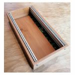 Flame Minicase 56HP Powered Modular Synthesiser Case (limited edition bamboo wood)