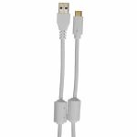 UDG Ultimate Straight USB 3.0 Type C-A Audio Cable (white, 1.5m)