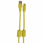 UDG Ultimate Straight USB 3.0 Type C-A Audio Cable (yellow, 1.5m)