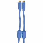 UDG Ultimate Straight USB 3.2 Type C-C Audio Cable (blue, 1.5m)