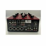 Alpha Recording System MODEL1100 2-Channel Rotary DJ Mixer (red