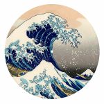 IDYD The Great Wave 12" Vinyl Record Slipmats (pair)