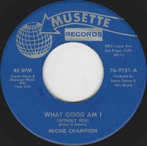 What Good Am I (reissue)