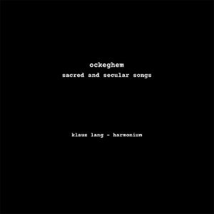 Sacred & Secular Songs
