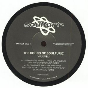 URBAN BLUES PROJECT / THE LAB RATS / JOEY MUSAPHIA / BOBBY D'AMBROSIO – The Sound Of Soulfuric Volume 3 vinyl cover