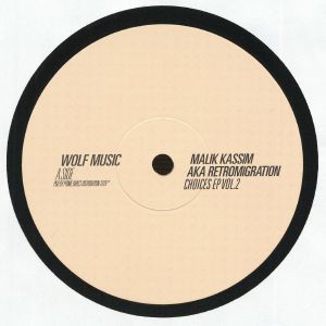 Malik aka RETROMIGRATION KASSIM – Choices EP Vol 2 vinyl cover