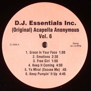 Acappella Anonymous Volume 6