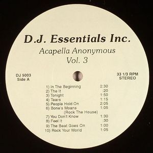 Acappella Anonymous Volume 3