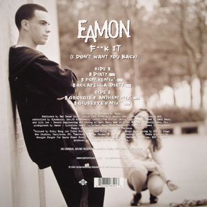 Eamon F K It I Don T Want You Back Vinyl At Juno Records