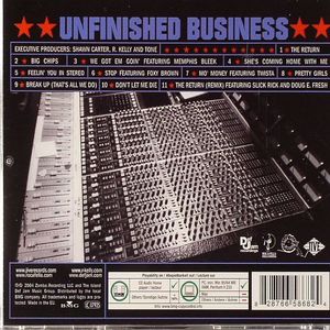 R KELLY & JAY Z Unfinished Business CD at Juno Records.