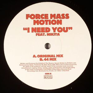 I Need You