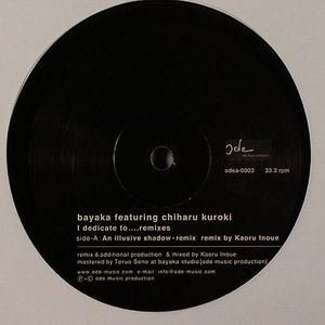 I Dedicate (Chari Chari Mixes)