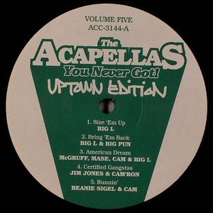 Acappellas You Never Got! (Uptown Edition)