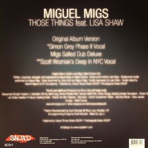 Miguel MIGS feat LISA SHAW Those Things Vinyl at Juno Records.