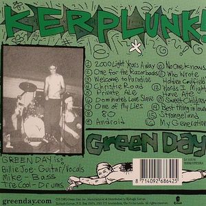 Green Day Kerplunk! Cd At Juno Records.